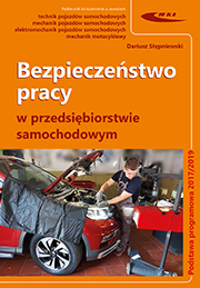 Bezpieczeństwo pracy w przedsiębiorstwie samochodowym  Podstawa programowa 2017/2019